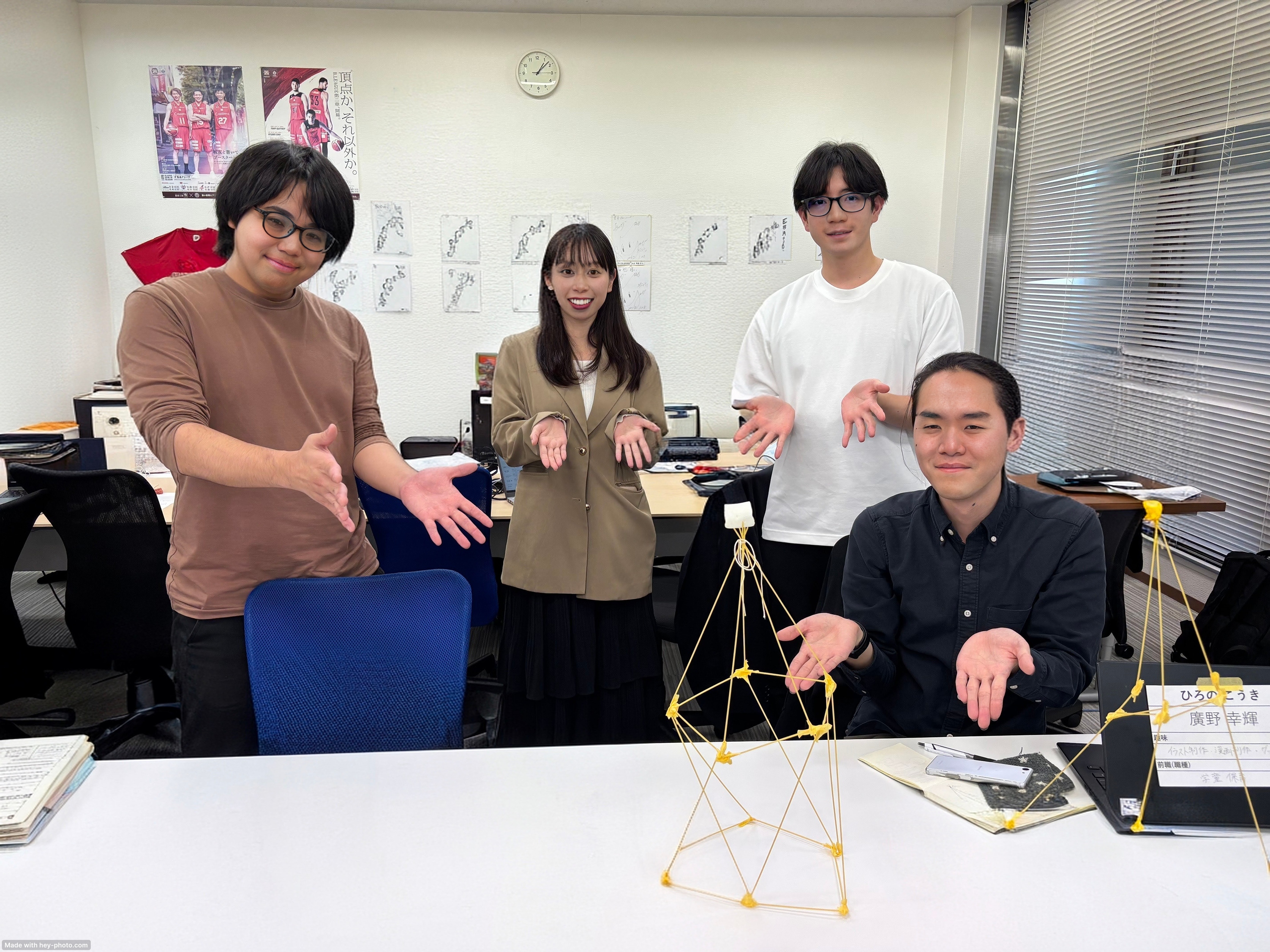 入社オリエンテーションの様子